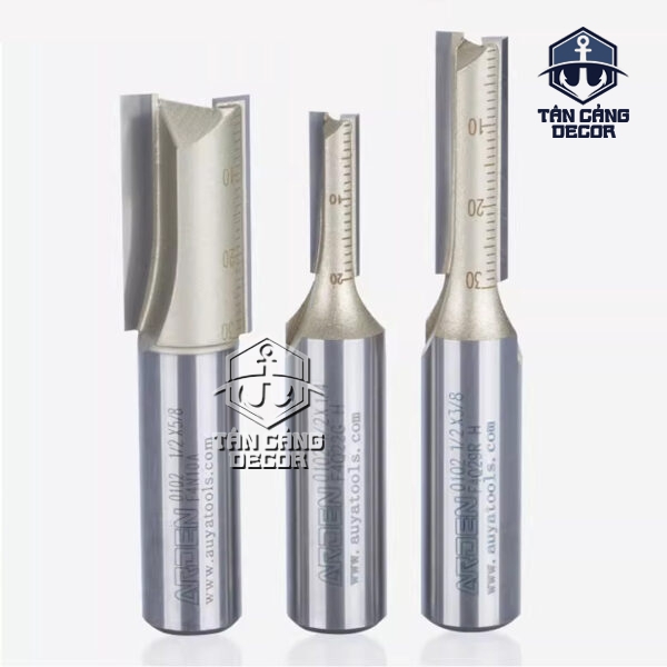 Mũi Router Arden Móc Rãnh 20 x 6.35mm Cốt 12.7 mm Arden 0102 - Hình ảnh 3