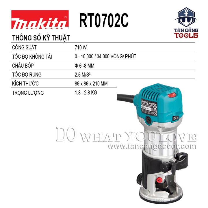 MAKITA trimmer RT0702C 710W