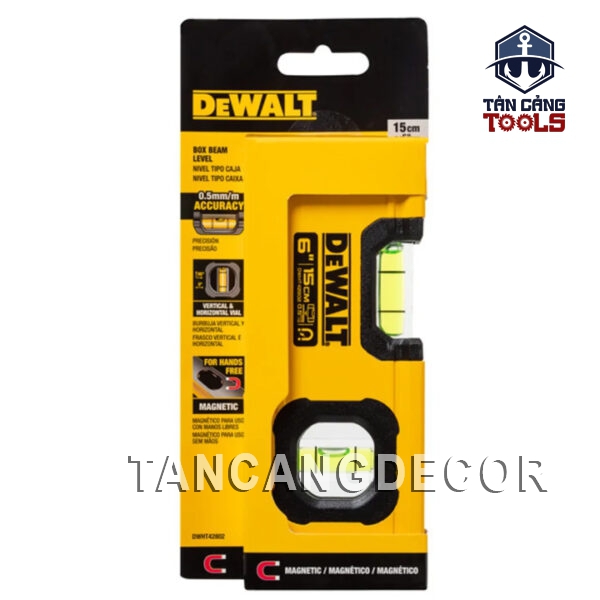 Thước Nivo 15 Cm Dewalt DWHT42802 ( Có Nam Châm ) - Hình ảnh 3