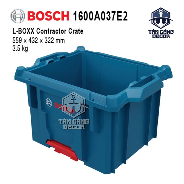 Thùng Đồ Nghề Bosch L-BOXX Contractor Crate (1600A037E2)