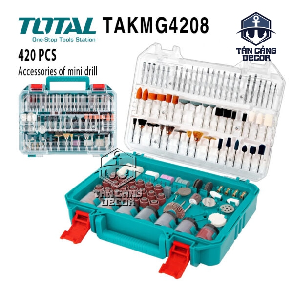 Combo 420 Chi Tiết Cho Máy Mài Khuôn 3mm Total TAKMG4208