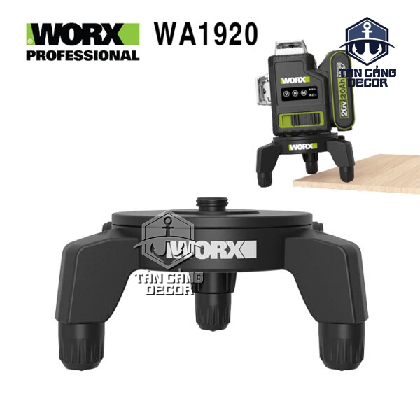 Đế Xoay Máy Cân Bằng Laser Worx WA1920 – 360°