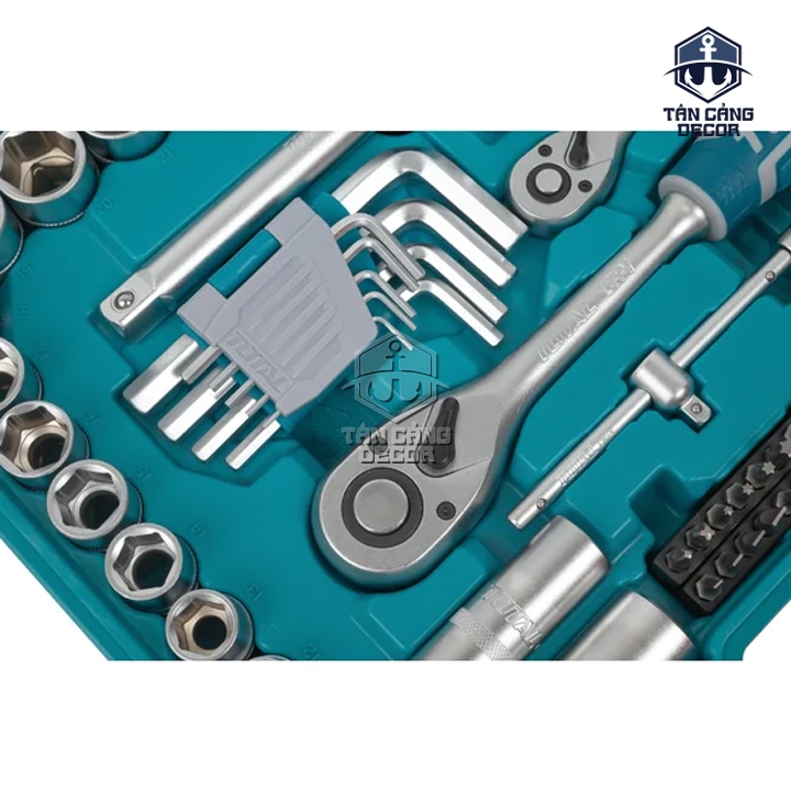 Bộ Đồ Nghề 100 Chi Tiết TOTAL THKTHP21006 - Ảnh 3