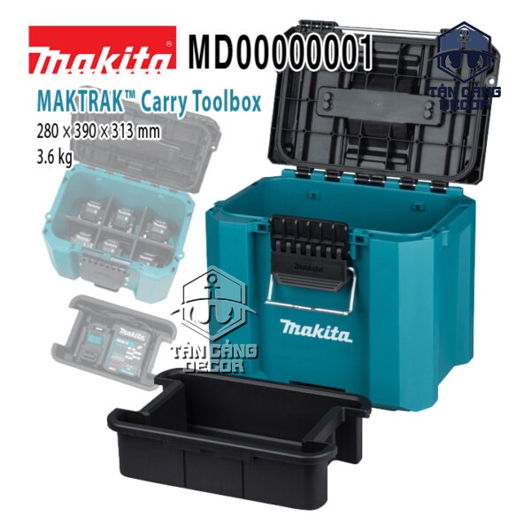 Hộp Đựng Dụng Cụ Makita MD00000001 MAKTRAK Modular Carry Toolbox
