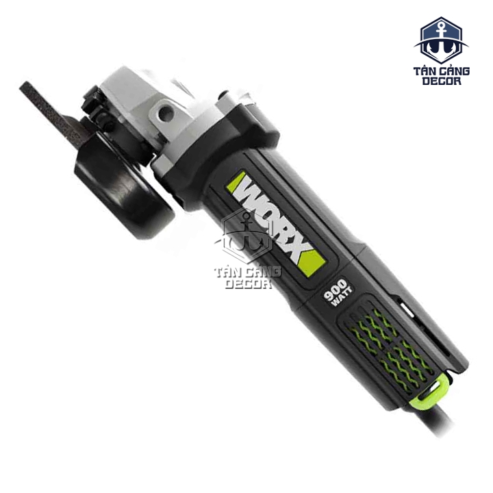 Máy Mài Góc 900W 100mm Worx WU900X – Công Tắc Đuôi (Thân Máy) - Ảnh 5