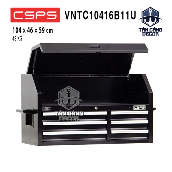 Tủ Dụng Cụ 104cm CSPS VNTC10416B11U – 06 Hộc Kéo, Tải Trọng 180kg