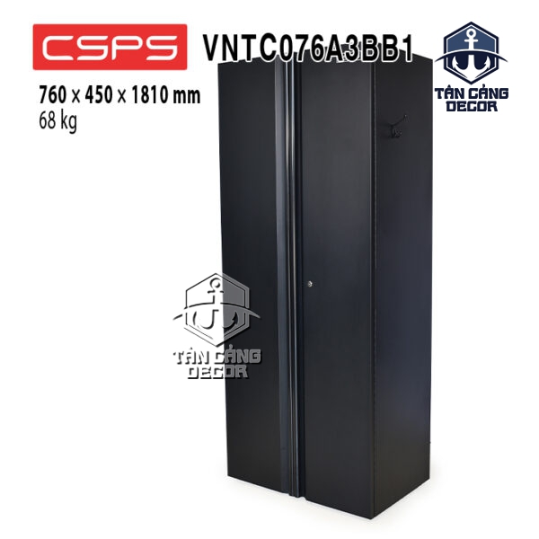 Tủ Dụng Cụ 76cm CSPS VNTC076A3BB1 – 03 Ngăn Màu Đen