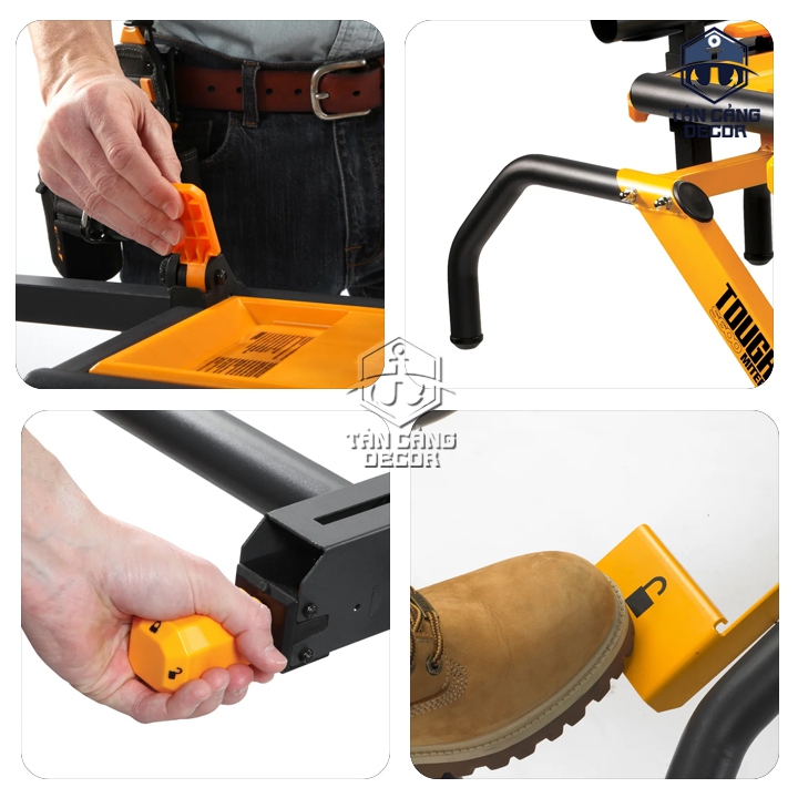 Chân đế máy cắt góc đa năng ToughBuilt TB-S600 – Universal QuickSet Miter Saw Stand - Ảnh 6