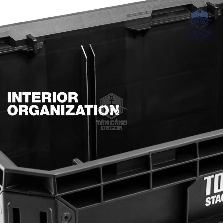 Thùng Đựng Dụng Cụ Mở Xếp Chồng ToughBuilt TB-B1-X-50 - StackTech Tool Crate - Ảnh 8