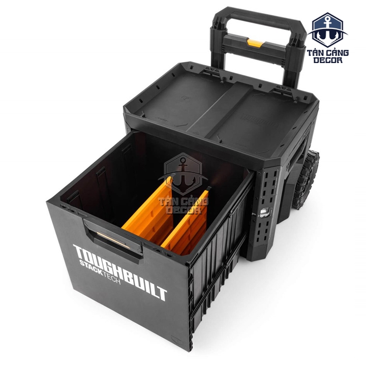 Hộp Đựng Dụng Cụ 1 Ngăn Kéo Có Bánh Xe ToughBuilt TB-B1-D-R91 – StackTech 1-Drawer Rolling Locking Box - Ảnh 2