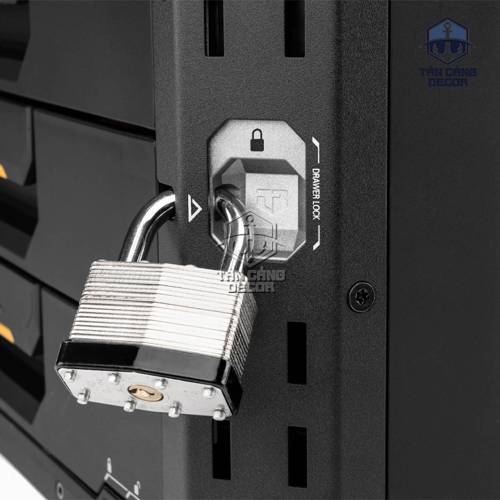 Hộp Đựng Dụng Cụ 1 Ngăn Kéo Có Bánh Xe ToughBuilt TB-B1-D-R91 – StackTech 1-Drawer Rolling Locking Box - Ảnh 6
