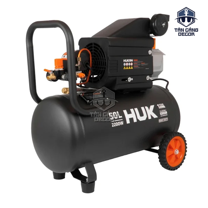 Máy Nén Khí Có Dầu 50L HUKAN G3-NCD50L – 2200W (3HP), 8 Bar, Lưu lượng 230 L/phút - Ảnh 4