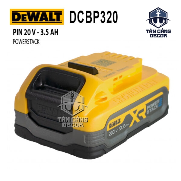 Pin 20V 3.5Ah Dewalt Powerstack DCBP320