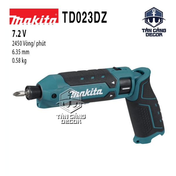 Máy Vặn Vít Gập Dùng Pin 7.2V Makita TD023DZ (Thân Máy)