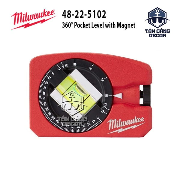Thước Nivo Nam Châm Milwaukee 48-22-5102 – Đế Xoay 360°