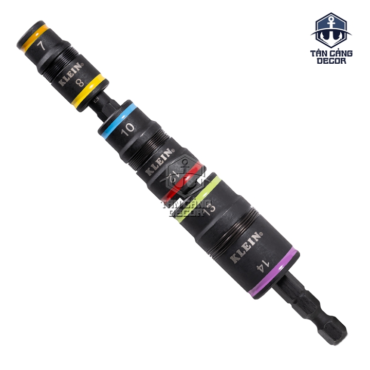 Bộ Tuýp Đảo Impact 6 Trong 1 Klein Tools 32933M - Hệ Mét, 7-14mm, Đầu 1/4" - Ảnh 5