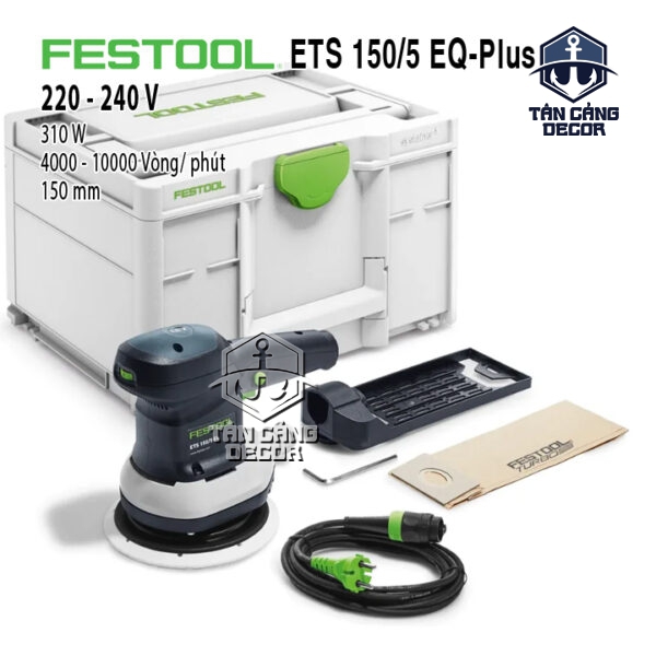 Máy Chà Nhám Rung Festool ETS 150/5 EQ-Plus (576080)