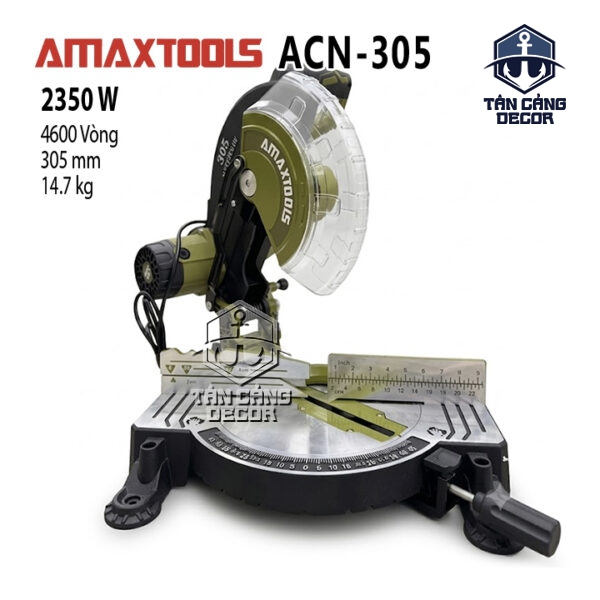 Máy Cắt Nhôm 305mm Amaxtools ACN-305 – 2350W, 4600 Vòng/phút