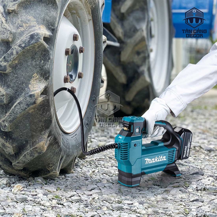 Máy Bơm Hơi Dùng Pin 18V Makita DMP181Z - Áp Suất Tối Đa 161 PSI, 11 L/phút (Thân Máy) - Ảnh 6