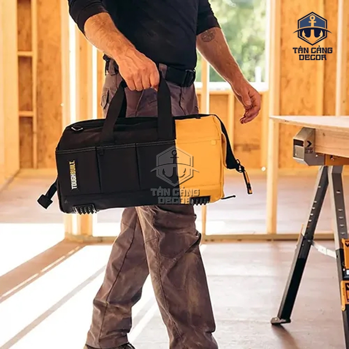 Túi Đựng Dụng Cụ 16inch ToughBuilt TB-60-16 - 38 Ngăn, Miệng Túi Rộng, Khung HardBody™ - Ảnh 4
