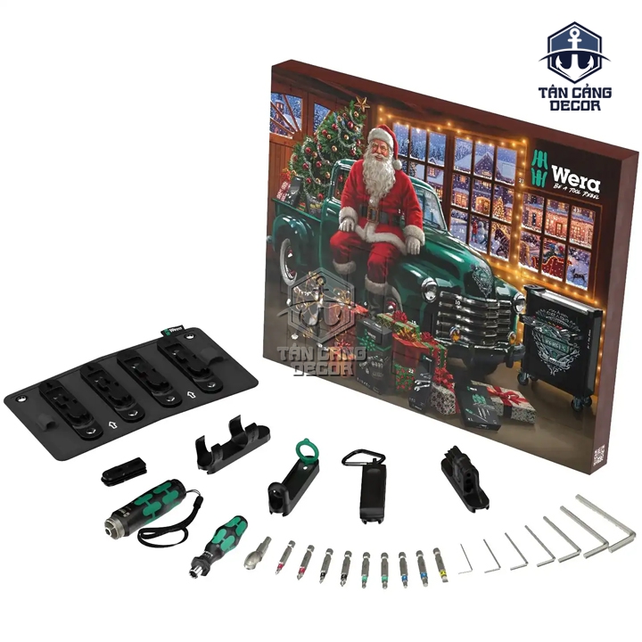 Bộ Dụng Cụ Advent Calendar 2026 Wera 05136614001 - 24 Món - Ảnh 4