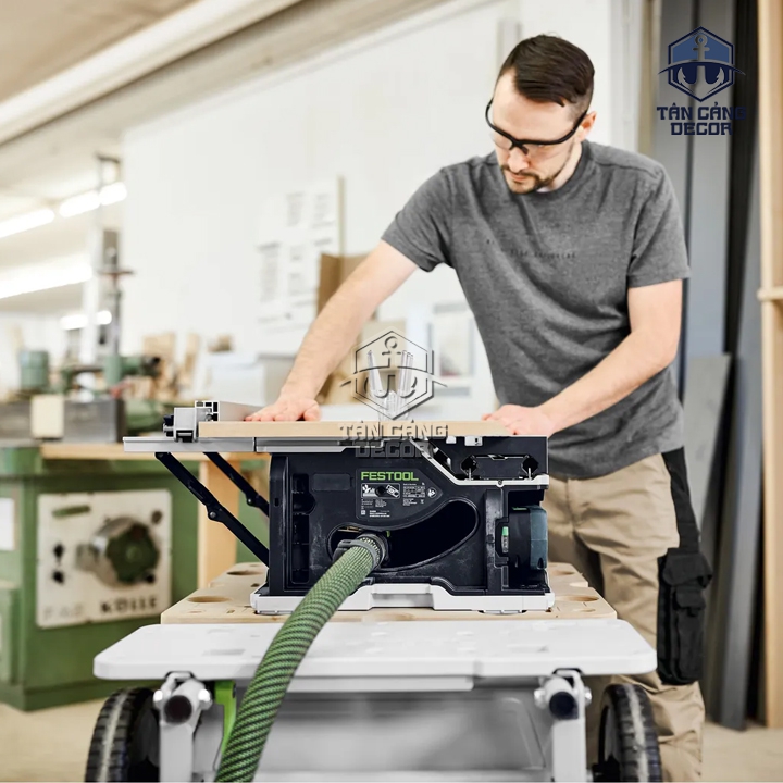 Máy Cưa Bàn Trượt Dùng Pin 18V Festool CSC SYS 50 EB-Basic (576820) - Ảnh 8