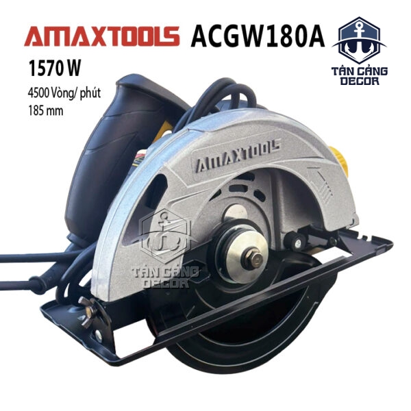 Máy Cắt Gỗ 185mm Amaxtools ACGW180A